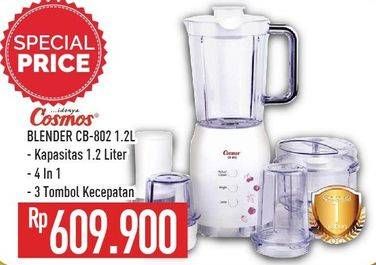 Promo Harga COSMOS CB 802 | Blender  - Hypermart