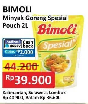 Promo Harga Bimoli Minyak Goreng Spesial 2000 ml - Alfamart