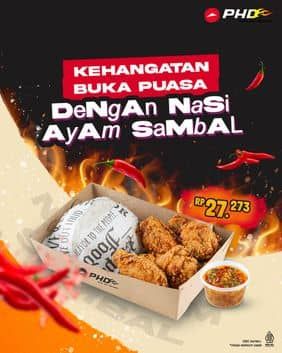 Promo Harga Nasi Ayam Sambal  - Pizza Hut