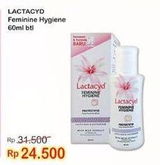 Promo Harga LACTACYD Feminime Hygiene 60 ml - Indomaret