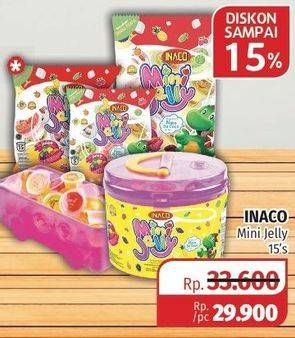 Promo Harga INACO Mini Jelly 15 pcs - Lotte Grosir