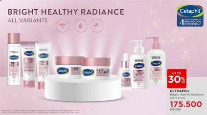 Promo Harga Cetaphil Bright Healthy Radiance Series  - Watsons