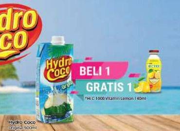 Promo Harga HYDRO COCO Minuman Kelapa Original 500 ml - TIP TOP