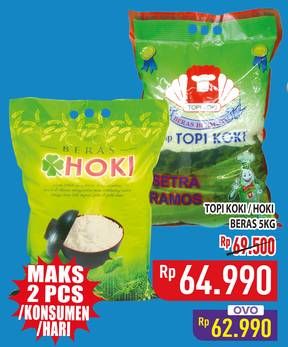 Promo Harga Topi Koki/Hoki Beras  - Hypermart