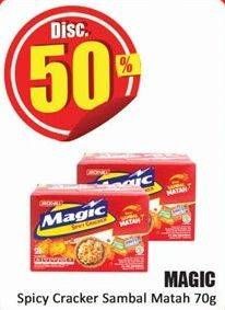 Promo Harga Magic Spicy Cracker Sambal Matah 70 gr - Hari Hari