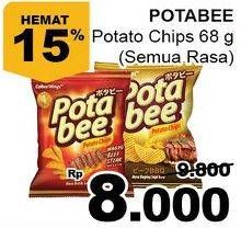Promo Harga POTABEE Snack Potato Chips All Variants 68 gr - Giant