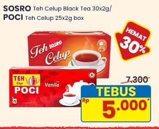 Promo Harga Sosro/Poci Teh Celup   - Indomaret