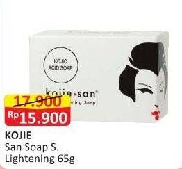 Promo Harga KOJIE SAN Skin Lightening Soap 65 gr - Alfamart