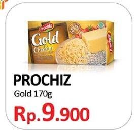 Promo Harga PROCHIZ Gold Cheddar 170 gr - Yogya