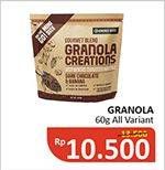 Promo Harga HUNDRED SEEDS Granola Creations All Variants 60 gr - Alfamidi