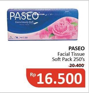 Promo Harga PASEO Facial Tissue 250 pcs - Alfamidi