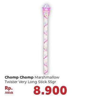 Promo Harga CHOMP CHOMP Twister Long Stick 55 gr - Carrefour
