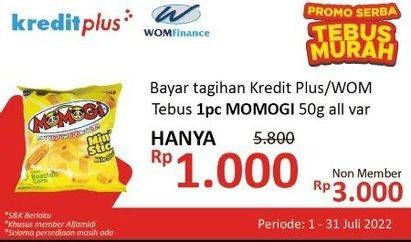 Promo Harga Momogi Premium Snack All Variants 50 gr - Alfamidi