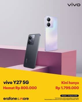 Promo Harga Vivo Y27 5G  - Erafone