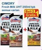 Promo Harga CIMORY Fresh Milk All Variants per 2 pcs 250 ml - Indomaret