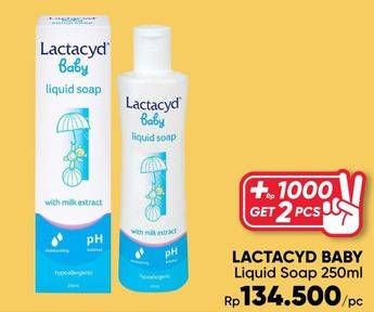 Promo Harga LACTACYD Baby Liquid Soap 250 ml - Guardian