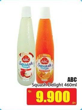 Promo Harga ABC Syrup Squash Delight 460 ml - Hari Hari