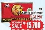 Promo Harga CIP Corned Beef Original 198 gr - Hypermart