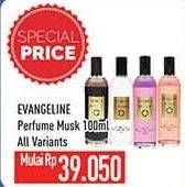 Promo Harga EVANGELINE Musk Eau De Parfum All Variants 100 ml - Hypermart