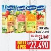 Promo Harga BUAVITA Fresh Juice 250 ml - Hypermart