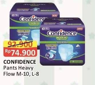 Promo Harga Confidence Adult Diapers Heavy Flow L8, M10 8 pcs - Alfamart