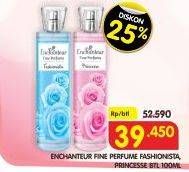 Promo Harga ENCHANTEUR Fine Perfume Fashionista, Princess 100 ml - Superindo