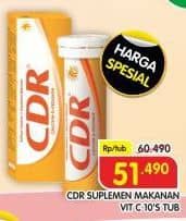 Promo Harga CDR Suplemen Makanan Jeruk 10 pcs - Superindo