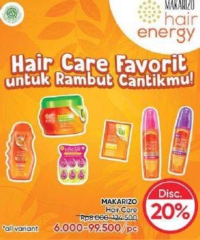 Promo Harga MAKARIZO Hair Care  - Guardian