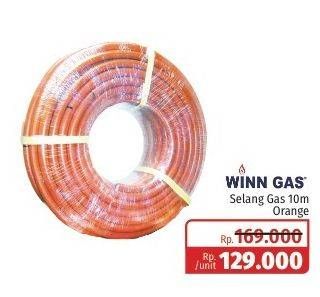 Promo Harga WINN GAS Selang Gas Orange 1 pcs - Lotte Grosir