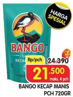 Promo Harga Bango Kecap Manis 550 ml - Superindo