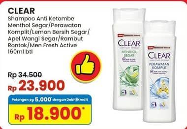 Promo Harga Clear Shampoo  - Indomaret