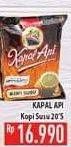 Promo Harga Kapal Api Kopi Susu per 20 sachet - Hypermart