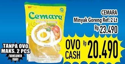 Promo Harga CEMARA Minyak Goreng 2 ltr - Hypermart