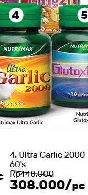 Promo Harga NUTRIMAX Ultra Garlic 2000 60 pcs - Guardian