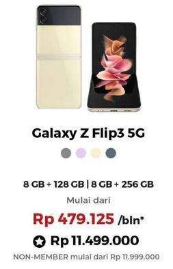 Promo Harga Samsung Galaxy Z Flip3 5G  - Erafone