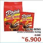 Promo Harga Beng-beng Drink Chocolate per 4 sachet 30 gr - Alfamidi