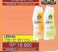 Promo Harga LERVIA Shower Cream Milk Honey, Milk Avocado  - Yogya