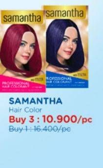 Promo Harga Samantha Hair Color 20 gr - Watsons