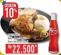 Promo Harga Paket Nasi Ayam Penyet + Sosro Teh  - Hypermart