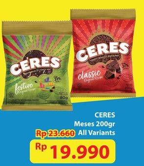 Promo Harga Ceres Hagelslag Rice Choco All Variants 240 gr - Hypermart