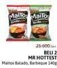Promo Harga Mr Hottest Maitos Tortilla Chips Sambal Balado 140 gr - Alfamidi