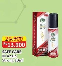 Promo Harga SAFE CARE Minyak Angin Aroma Therapy Strong 10 ml - Alfamart