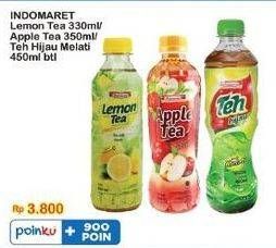 Promo Harga Indomaret Minuman Teh Lemon, Apel, Hijau Melati 330 ml - Indomaret