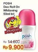 Promo Harga POSH Deo Roll On Whitening 50 ml - Indomaret