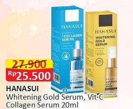 Promo Harga HANASUI Serum Gold, Vit C Collagen 20 ml - Alfamart