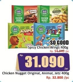 Promo Harga So Good Spicy Wing 400 gr - Hari Hari