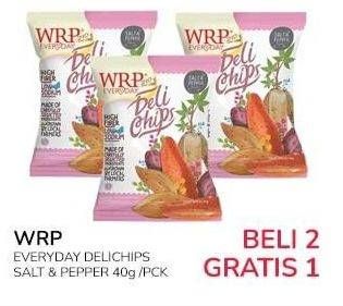 Promo Harga WRP Deli Chips Salt Pepper 40 gr - Indomaret
