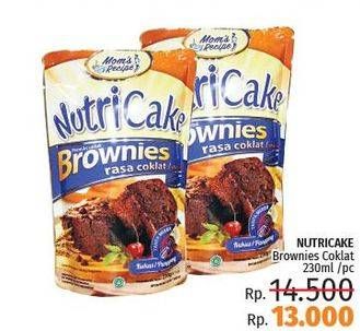 Promo Harga Nutricake Instant Cake Brownies Chocolate 230 gr - LotteMart