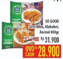 Promo Harga Chicken Nugget Dinobites/Alphabet/Animal 400g  - Hypermart