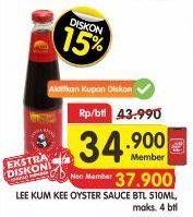 Promo Harga LEE KUM KEE Oyster Sauce 510 gr - Superindo
